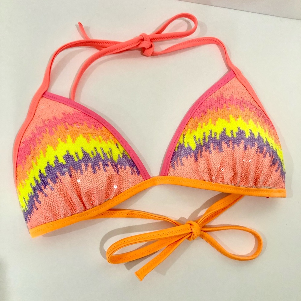 VS Colorful Sequent Bikini Top